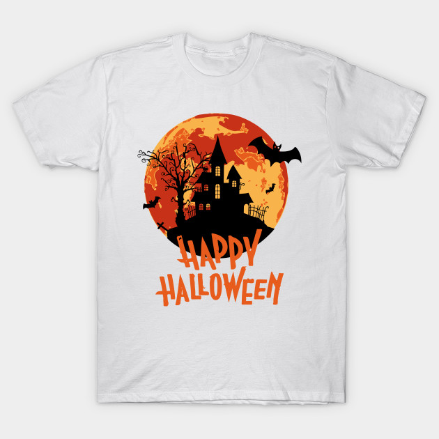 Halloween Blood Mood Design T-Shirt-TOZ